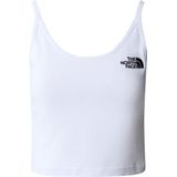 The North Face Womens Crop Tank Tanktop (Dames |wit)