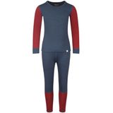 Trollkids - Merino Baselayer Set II - Merino-ondergoed - Blauw