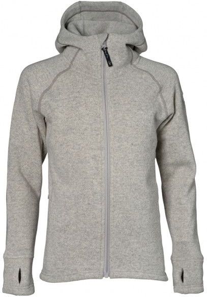 Isbjörn - Shaun Hoodie - Wollen Vest - Grijs