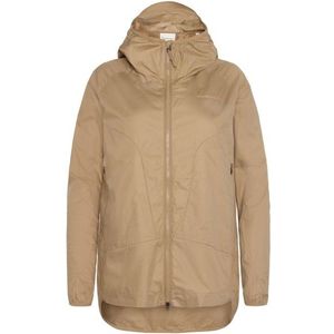 KnowledgeCotton Apparel Womens Vent Ribstop Light Jacket Windjack (Dames |beige |waterdicht)