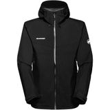 Mammut Convey Tour Hardshell Hooded Jacket Regenjas (Heren |zwart |waterdicht)