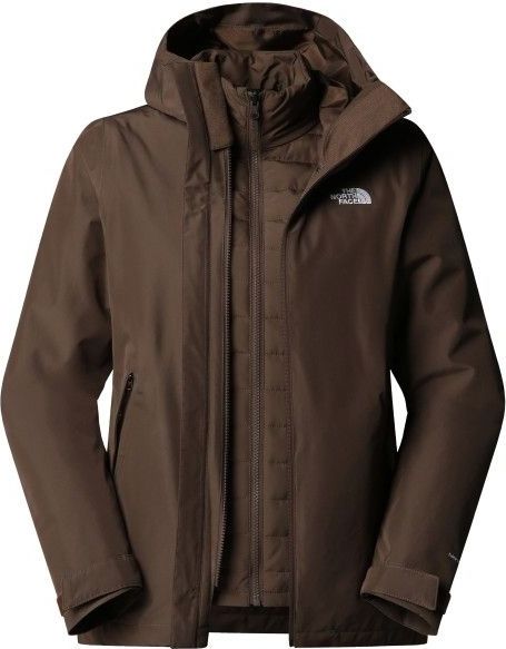 The North Face - Carto Mono Triclimate Hooded Jacket - Damesjas - Smokey Brown
