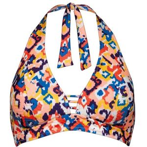 Lidea Womens Heart Beat Bikini Top Neckholder Bikinitop (Dames |meerkleurig)