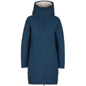 Vaude Womens Annecy 3in1 Coat III Lange jas (Dames |blauw |waterdicht)