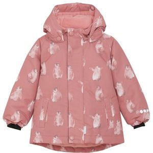 Minymo Kids Snow Jacket AOP Winterjack (Kinderen |blauw |waterdicht)