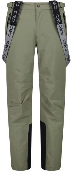 CMP - Salopette - Skibroek - Olijfgroen - Polyester - Verstevigde Zomen - Waterdicht - Winddicht