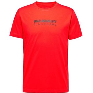 Mammut Mammut Core T-Shirt Logo T-shirt (Heren |rood)