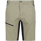 CMP - Bermuda Light Stretch - Olijfgroen - 92% Polyamide, 8% Elastaan