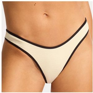 Seafolly Womens Beach Bound Scoop High Cut Rio Bikinibroekje (Dames |oranje)