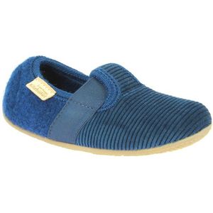 Living Kitzbühel Kids Cord Elastik-Slipper Pantoffels (Kinderen |blauw)