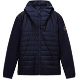 Napapijri - D-Tosa Full Zip - Winterjas - Blu Marine - Licht Gevoerd