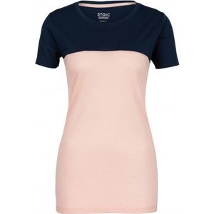 Stoic Womens MerinoMesh150 BensjonSt II T-Shirt Merinoshirt (Dames |roze)