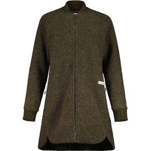 Maloja Womens WildenM Lange jas (Dames |bruin/olijfgroen)