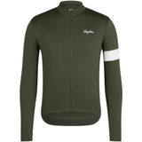 Rapha Core Thermal Long Sleeve Jersey Fietsshirt (Heren |olijfgroen)