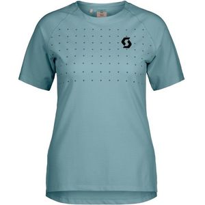 Scott Womens Tee Trail Vertic Pro S/S Fietsshirt (Dames |turkoois)