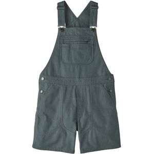 Patagonia Womens Stand Up Overalls Short (Dames |grijs)