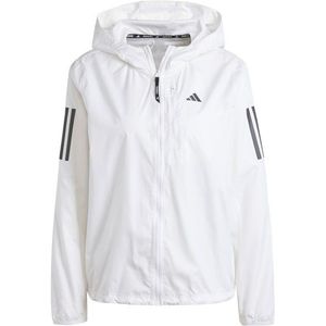 adidas Womens Own The Run Jacket Hardloopjack (Dames |wit)