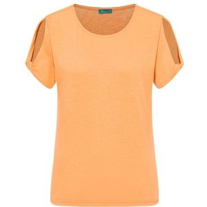 Tranquillo Womens Slub Jersey T-shirt (Dames |oranje)