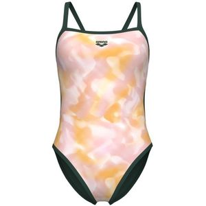Arena Womens AO Reversible Swimsuit Challenge Back Badpak (Dames |meerkleurig)