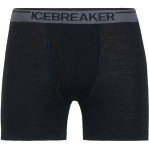 Icebreaker Anatomica Boxers w Fly Merino-ondergoed (Heren |zwart)