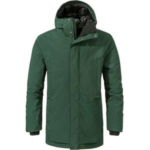 Schöffel - Urban Ins Parka - Jack - Groen - Materiaal: Crivat