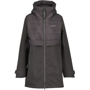Didriksons Womens Hella Parka Lange jas (Dames |grijs)