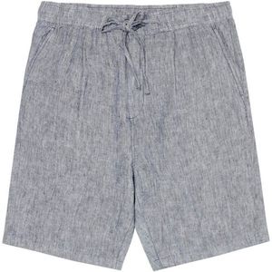 KnowledgeCotton Apparel Fig Loose Linen Shorts Short (Heren |grijs)