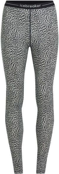 Icebreaker Womens Merino 200 Oasis Leggings Flock Forms Merino-ondergoed (Dames |grijs)