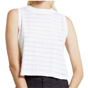 DEDICATED Womens Top Namsos Lace Top (Dames |wit)
