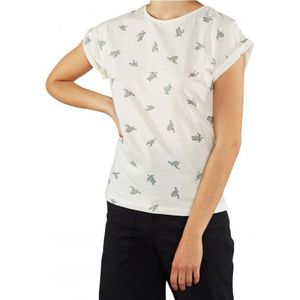 DEDICATED Womens T-Shirt Visby Sea Turtles T-shirt (Dames |wit)
