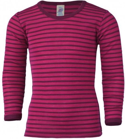 Engel - Kinder Unterhemd L/S - Merino-ondergoed - Purper