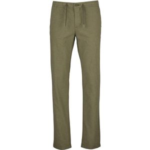 Timberland Cotton Linen Jogger Vrijetijdsbroek (Heren |olijfgroen)