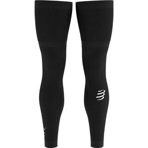 Compressport Full Legs Beenstukken (zwart)