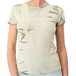 Mandala Womens Batik T-Shirt T-shirt (Dames |beige)