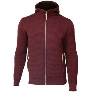 Ivanhoe of Sweden Morel Hood Wollen vest (Heren |rood)