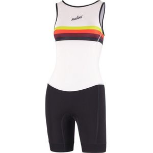 Nalini Womens Tri Tank Suit Fietspak (Dames |wit)