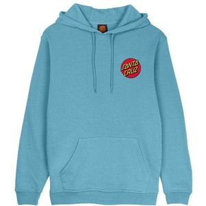 Santa Cruz Classic Dot Chest Hood Hoodie (turkoois)