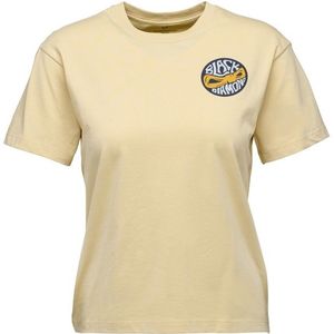 Black Diamond Womens Rope Badge S/S Tee T-shirt (Dames |beige)