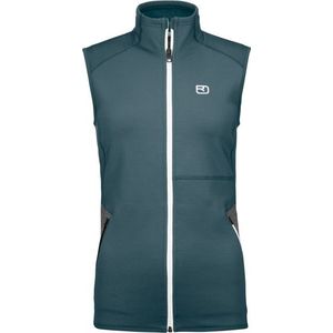 Ortovox - Womens Fleece Vest - Blauw - Fleecebodywarmer