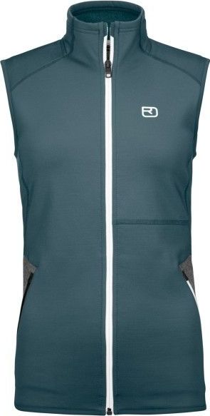 Ortovox - Womens Fleece Vest - Blauw - Fleecebodywarmer