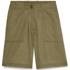 Timberland Womens Linen Bermuda Short (Dames |olijfgroen)
