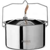 Primus CampFire Stainless Steel 3L - Robuust Campingservies en Keukenuitrusting - 19.8 cm Diameter - Zilver