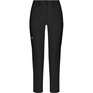 Salewa Womens Puez Dolomitic 2 DST Reg Pant Trekkingbroek (Dames |zwart)