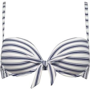 Watercult Womens Seaside Splash Wired Bikini Top Bikinitop (Dames |grijs)