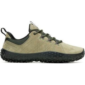 Merrell - Wrapt - Schoen - Olive Black - Varkensleer - Ademend
