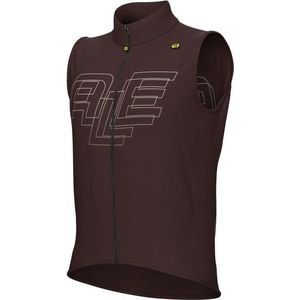 Alé Sauvage Vest Fietsbodywarmer (Heren |bruin |waterdicht)