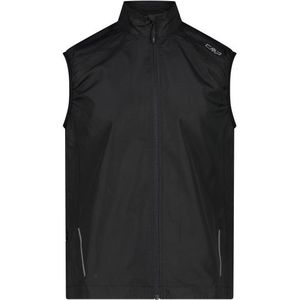 CMP Reflective Vest Fietsbodywarmer (Heren |zwart)