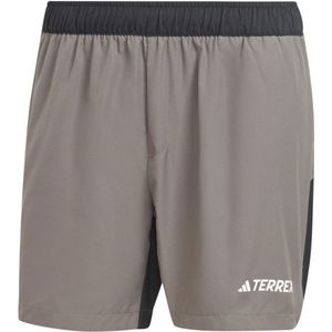 adidas Terrex Terrex Multi Trail Shorts Hardloopshort (Heren |grijs)