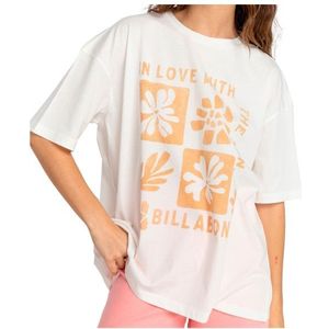 Billabong Womens In Love With The Sun S/S T-shirt (Dames |wit)