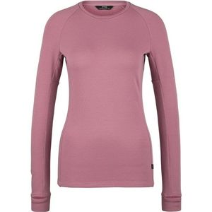 Stoic Womens MerinoSoft245 TuleboSt L/S Merinoshirt (Dames |roze)
